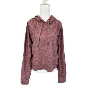 FLX Hoodie Size S Red Long Sleeve Drawstring Popover Stretch Women's NWT